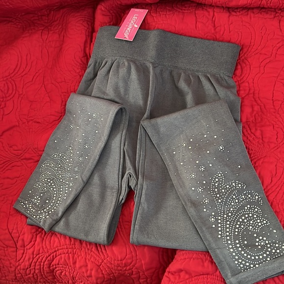 Leggings Park New One Size Glitters lower leg.  Q 001 - Picture 5 of 9